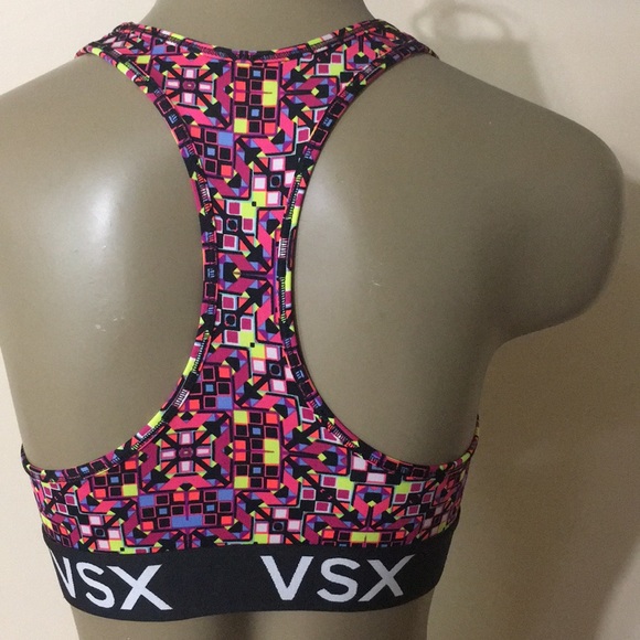 Soutien-gorge Sport Victoria's Secret 'The Player' Raceback - Rose, Taille M, Neuf Avec Étiquette